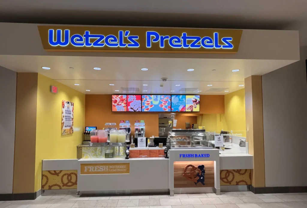 Wetzel's Pretzels franchise location